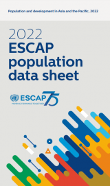 ESCAP population data sheet 2022