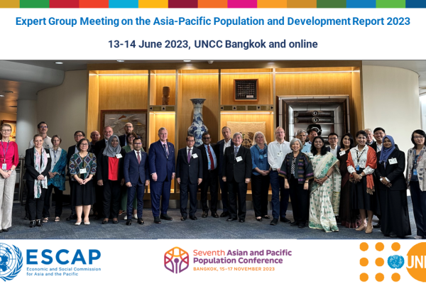 Expert Group Meeting Asia-Pacific Population and Development Report 2023