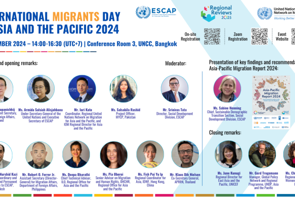 Commemoration of International Migrants Day in Asia and the Pacific 2024