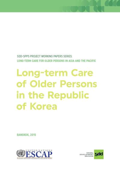 Long-term care of older persons in the Republic of Korea